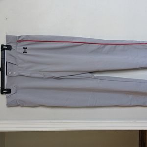 Under armour grey baseball pants size L